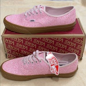 🍦🌺Vans Authentic Ice Cream GLITTER PINK!!!